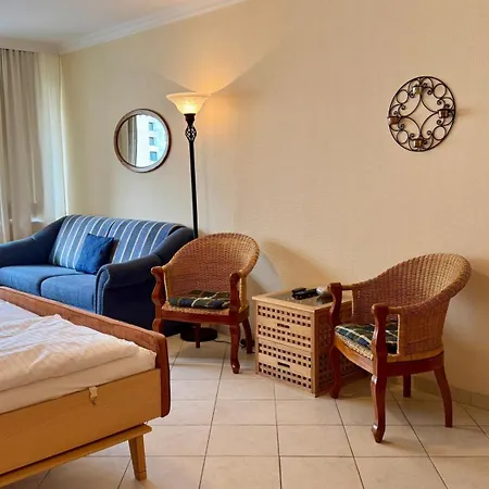 アパート 13-36, Sehr Strandnah, Im Herzen Westerlands, Westbalkon, 1 Zi ヴェスターラント